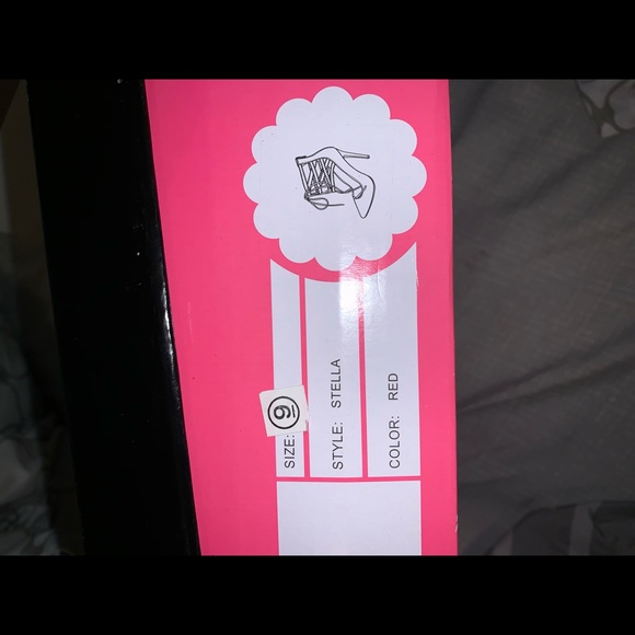 Charlotte Russe Red Stella Heels - Picture 3 of 6